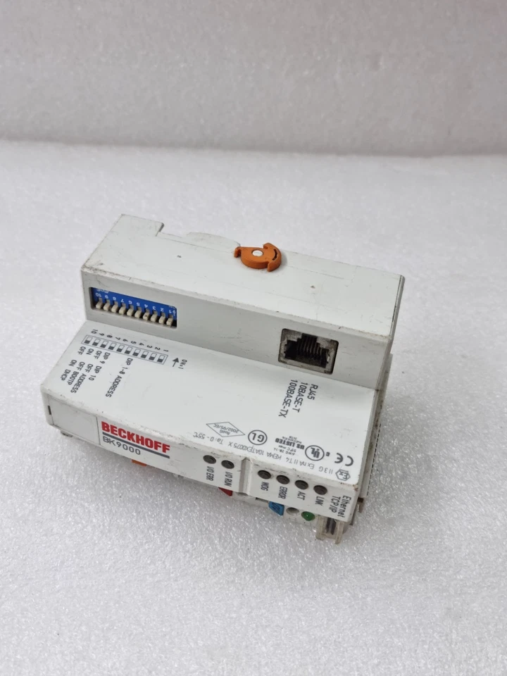 Beckhoff BK9000 Ethernet TCP/IP Bus Coupler Industrial Automation Module PLC 24V